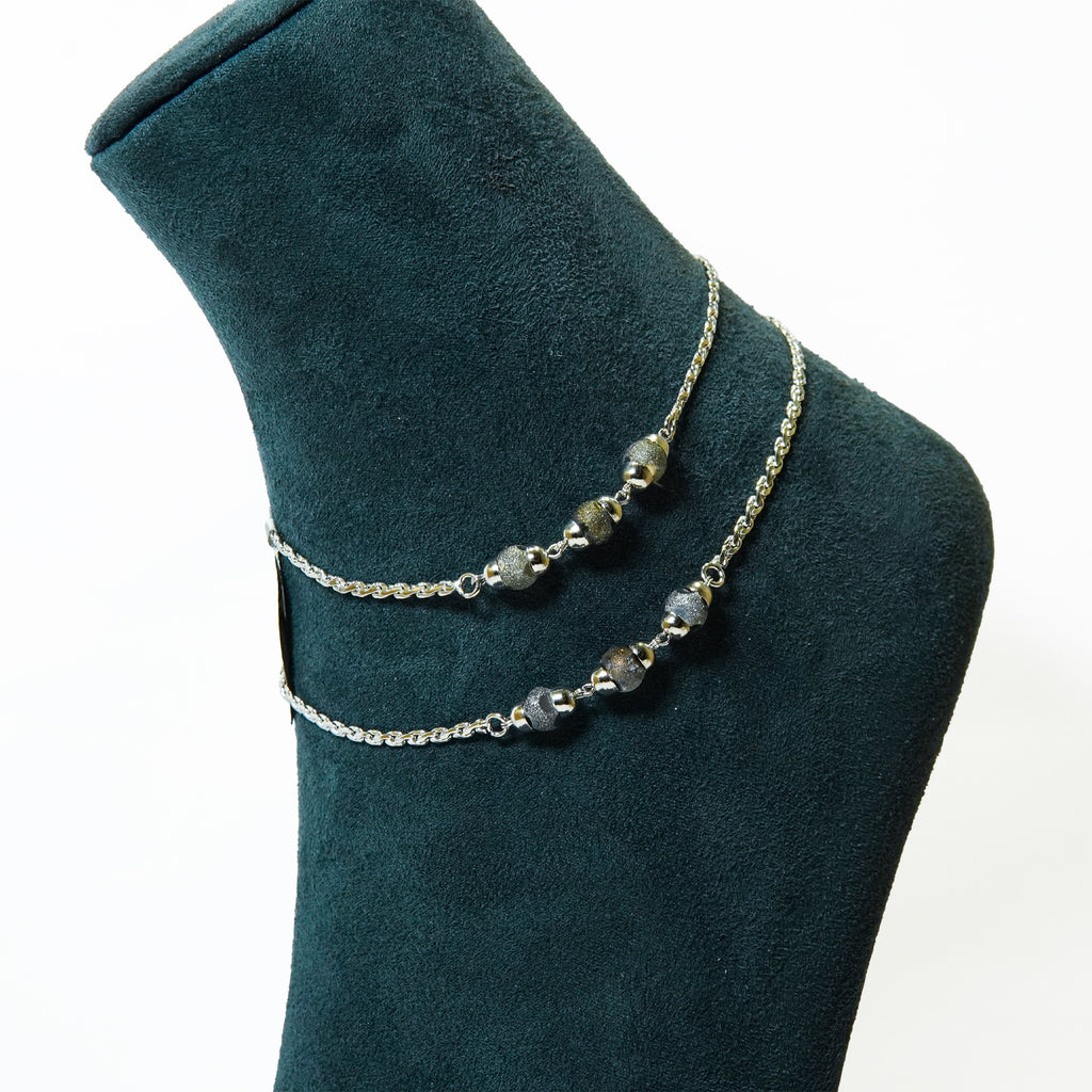 Silver Terrestrial Anklet