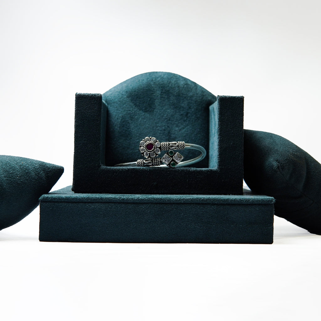 Prism & Petal Antique Bangle
