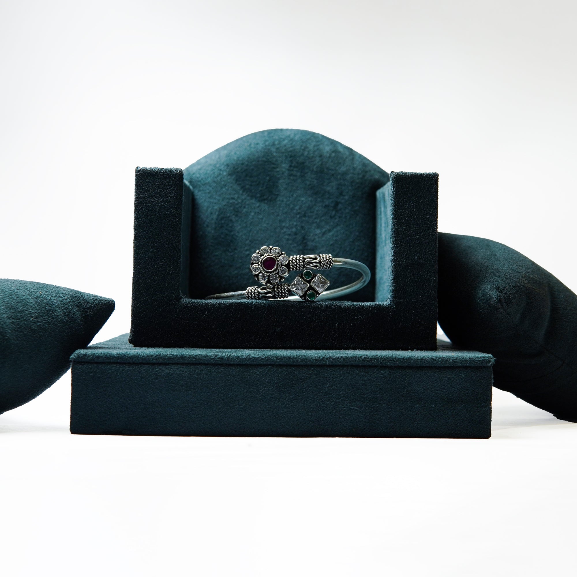 Prism & Petal Antique Bangle