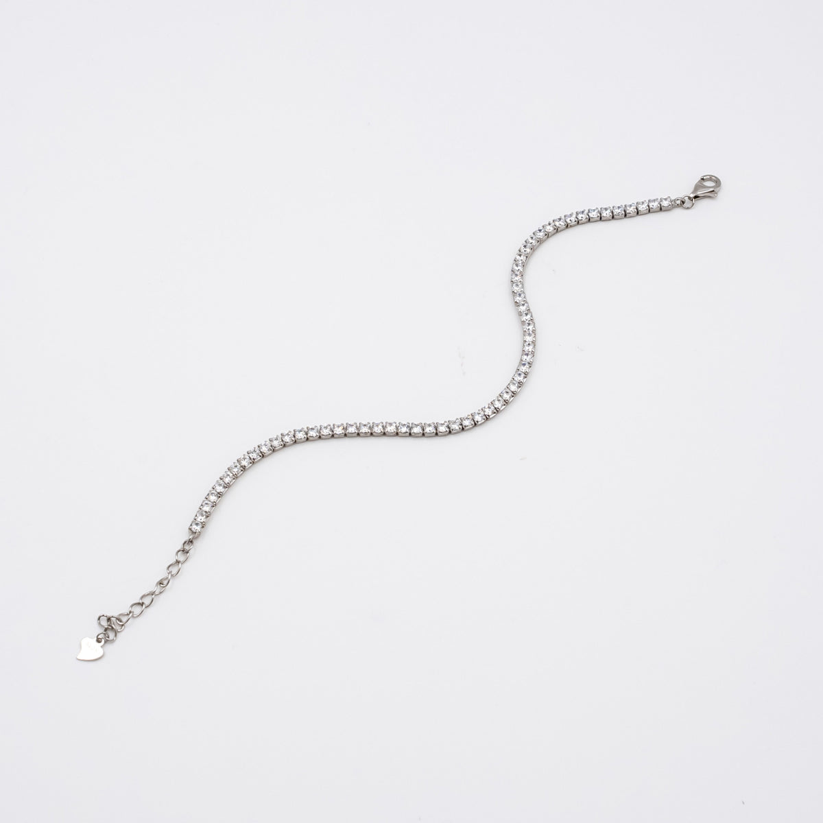 Classic SIlver Tennis Bracelet