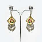 Oxidised Cheerful Dangler Earrings