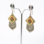 Oxidised Cheerful Dangler Earrings