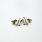 Ivory Enamel SIlver Tops