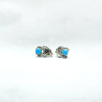 Azure Flourish Turquoise SIlver Tops