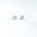 Pinwheel Radiance Pavé Silver Studs