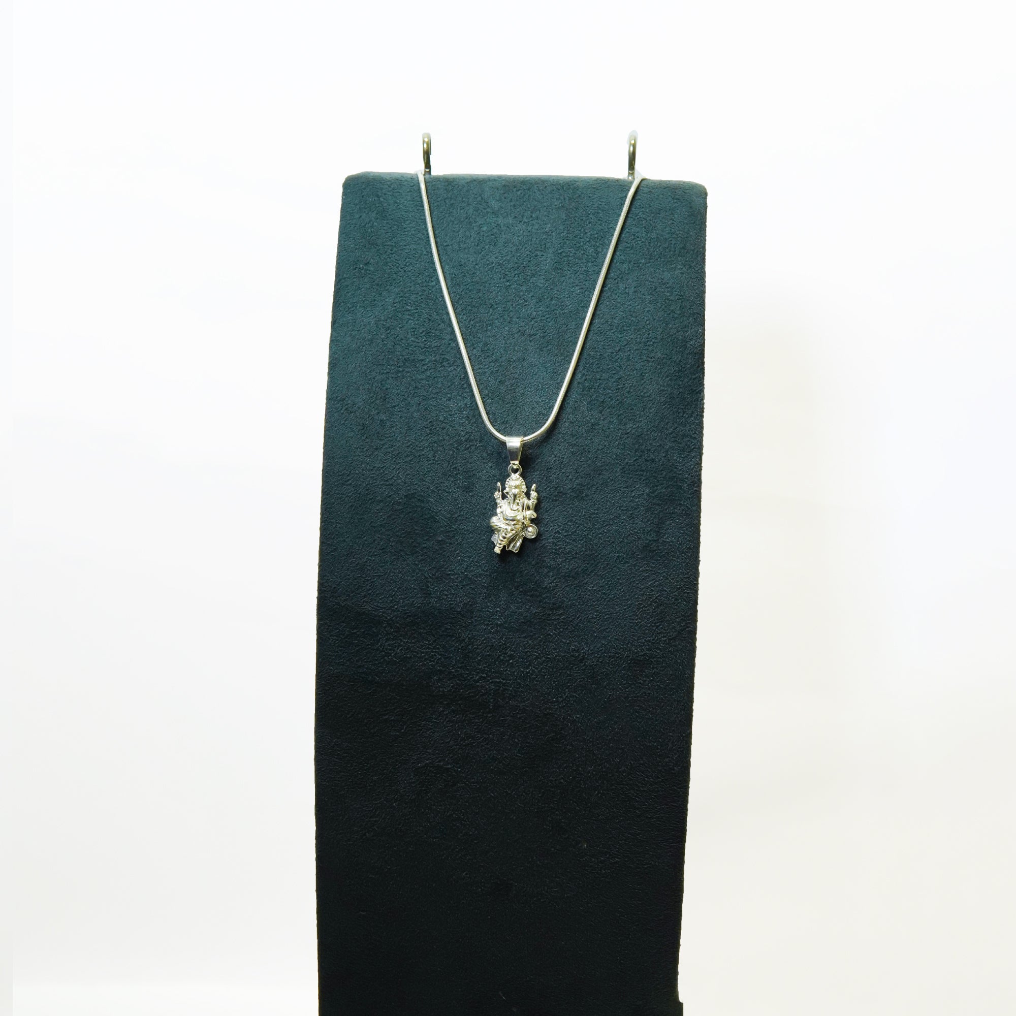 Ganpati Ji Silver Pendant