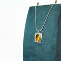 Silver Heritage Tiger's Eye Pendant