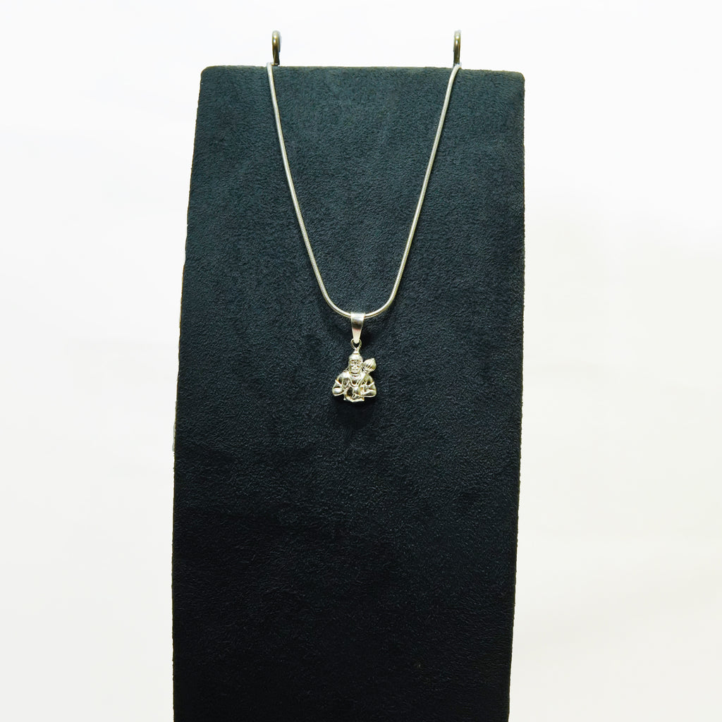 Bajrangbali SIlver Pendant