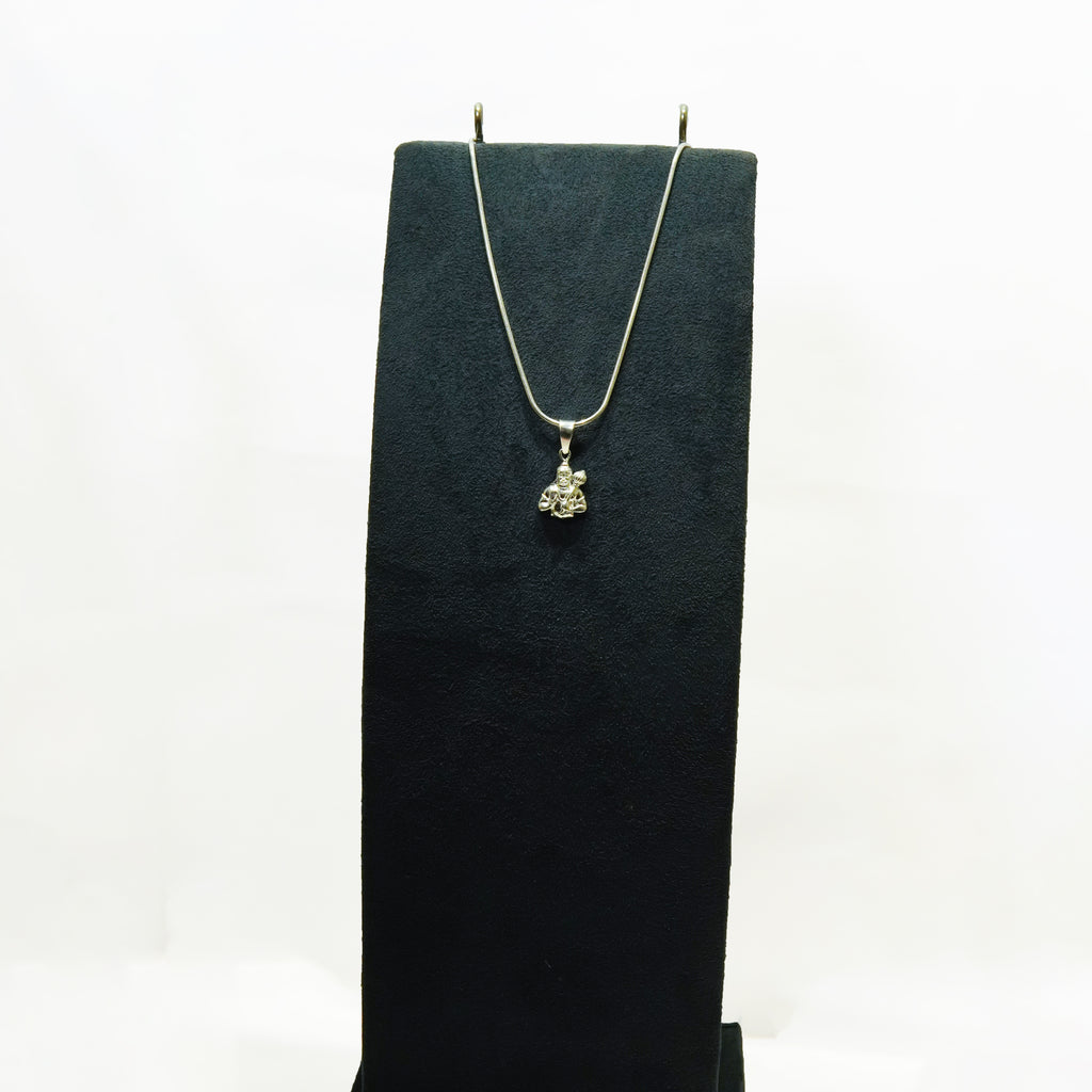 Bajrangbali SIlver Pendant