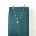 Signature "R" silver Pendant