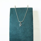 Signature "R" silver Pendant