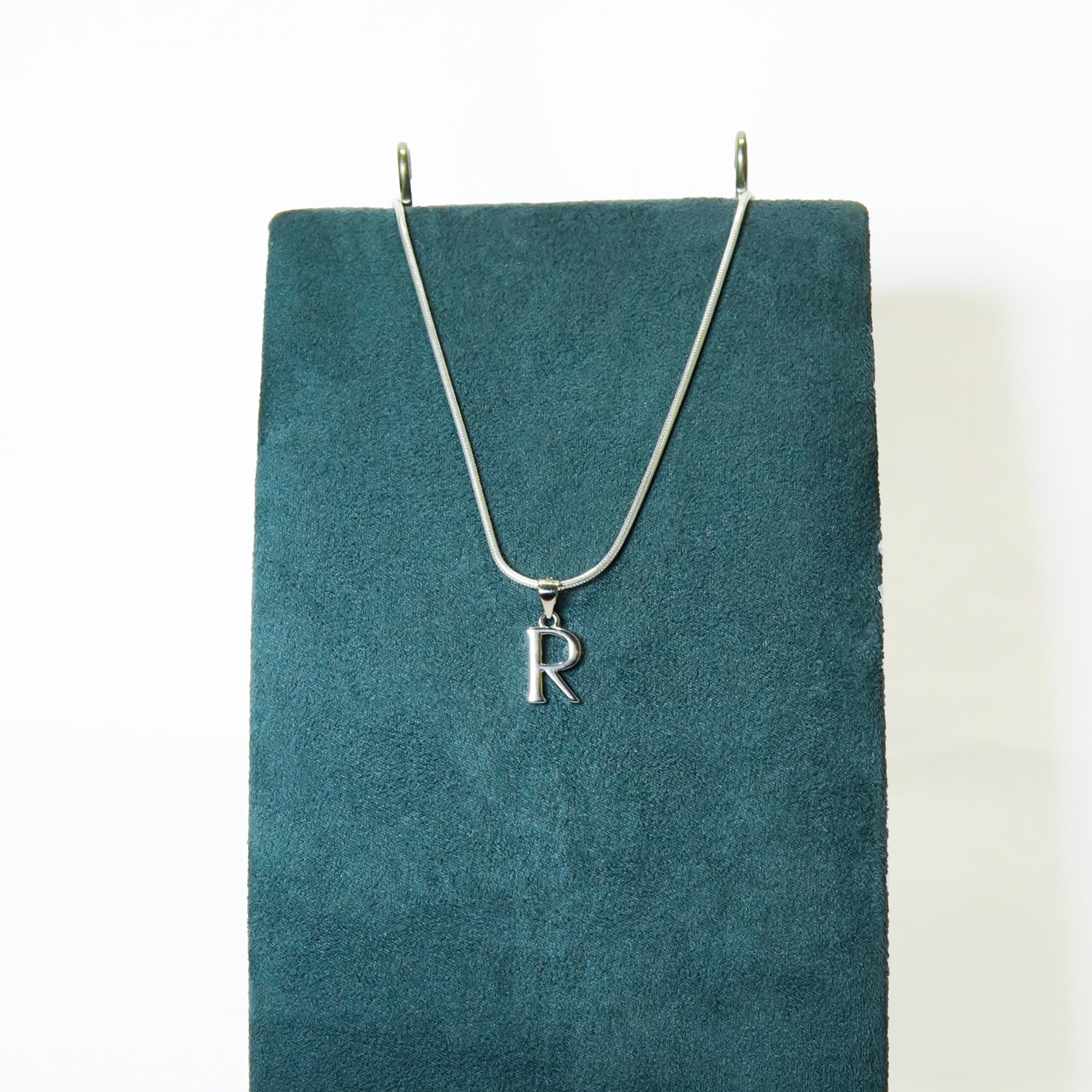 Signature "R" silver Pendant