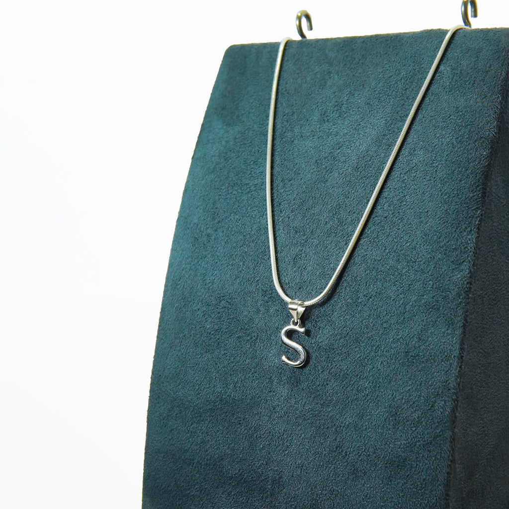 Signature "S" silver Pendant