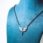 Radiant Wing SIlver Mangalsutra