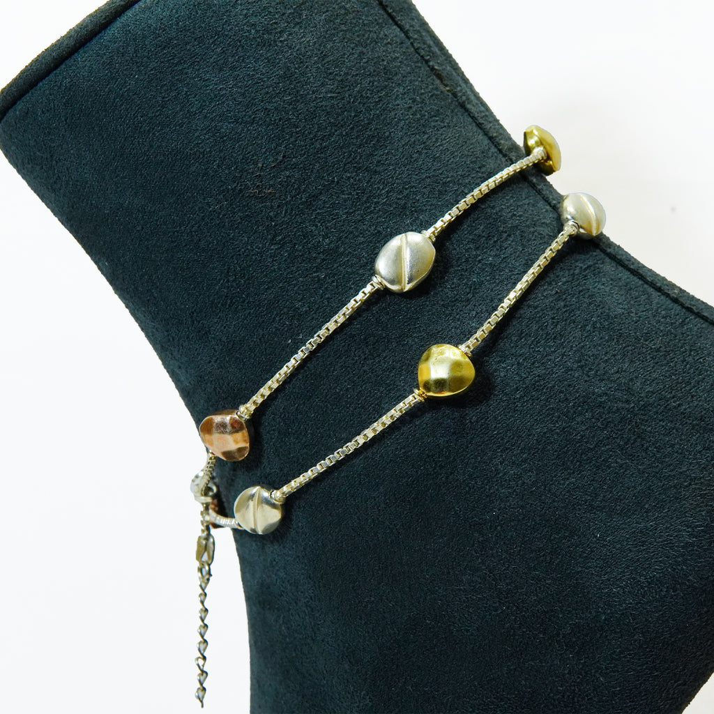 Sterling Tri-Tone Pebble Market