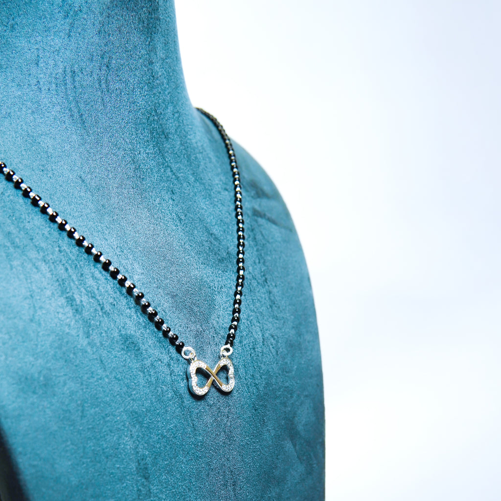 SIlver Infinity Mangalsutra