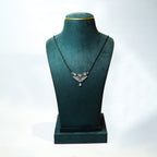 Silver Oval Trinity Mangalsutra