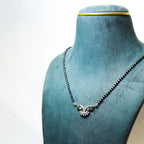 Sterling filigree Arc SIlver Mangalsutra