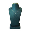 Radiant Oval Halo Mangalsutra
