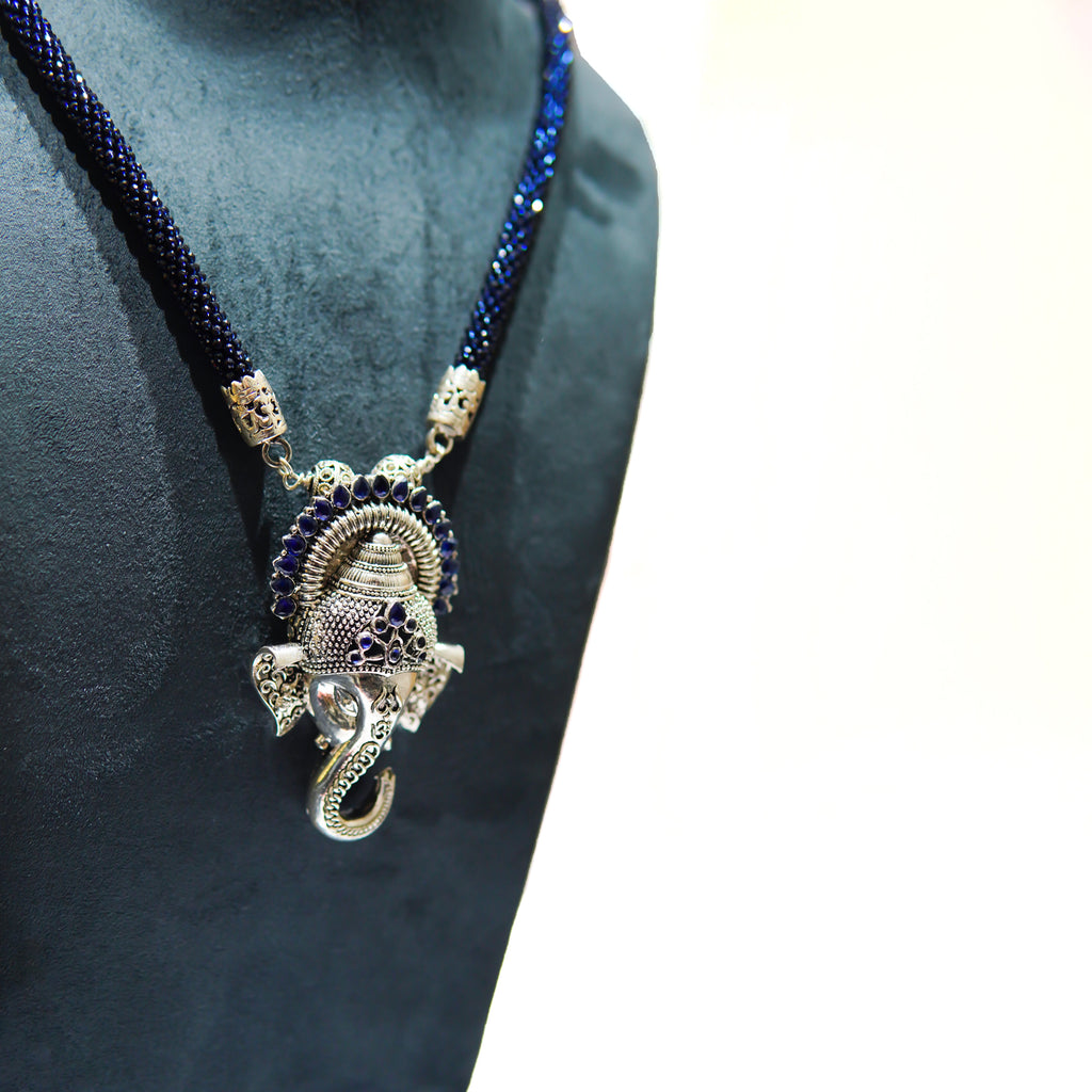 Lord Ganesh Devotion Collection Silver Set
