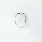 Silver Pathways Open RIng