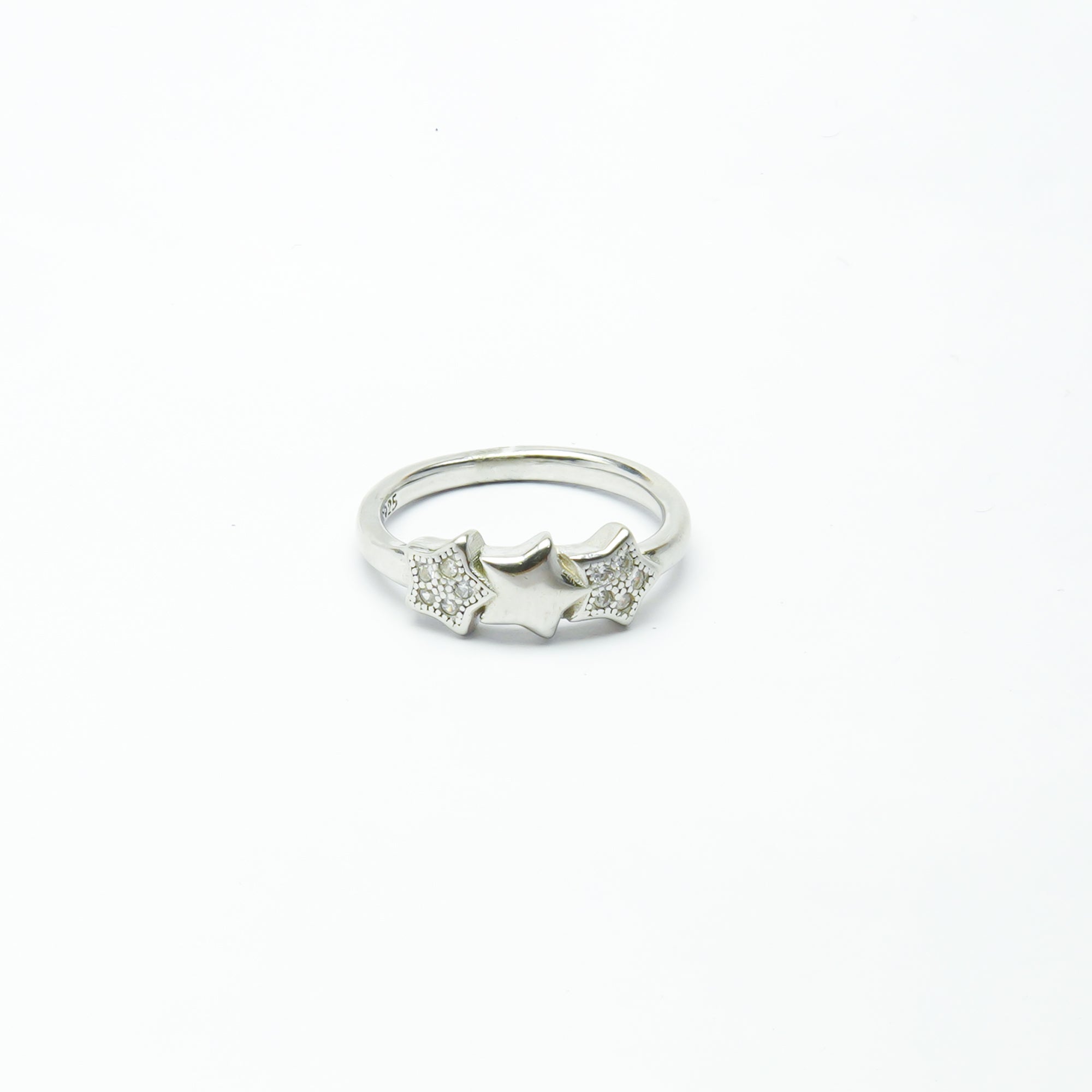 Twinkle Star Silver Ring