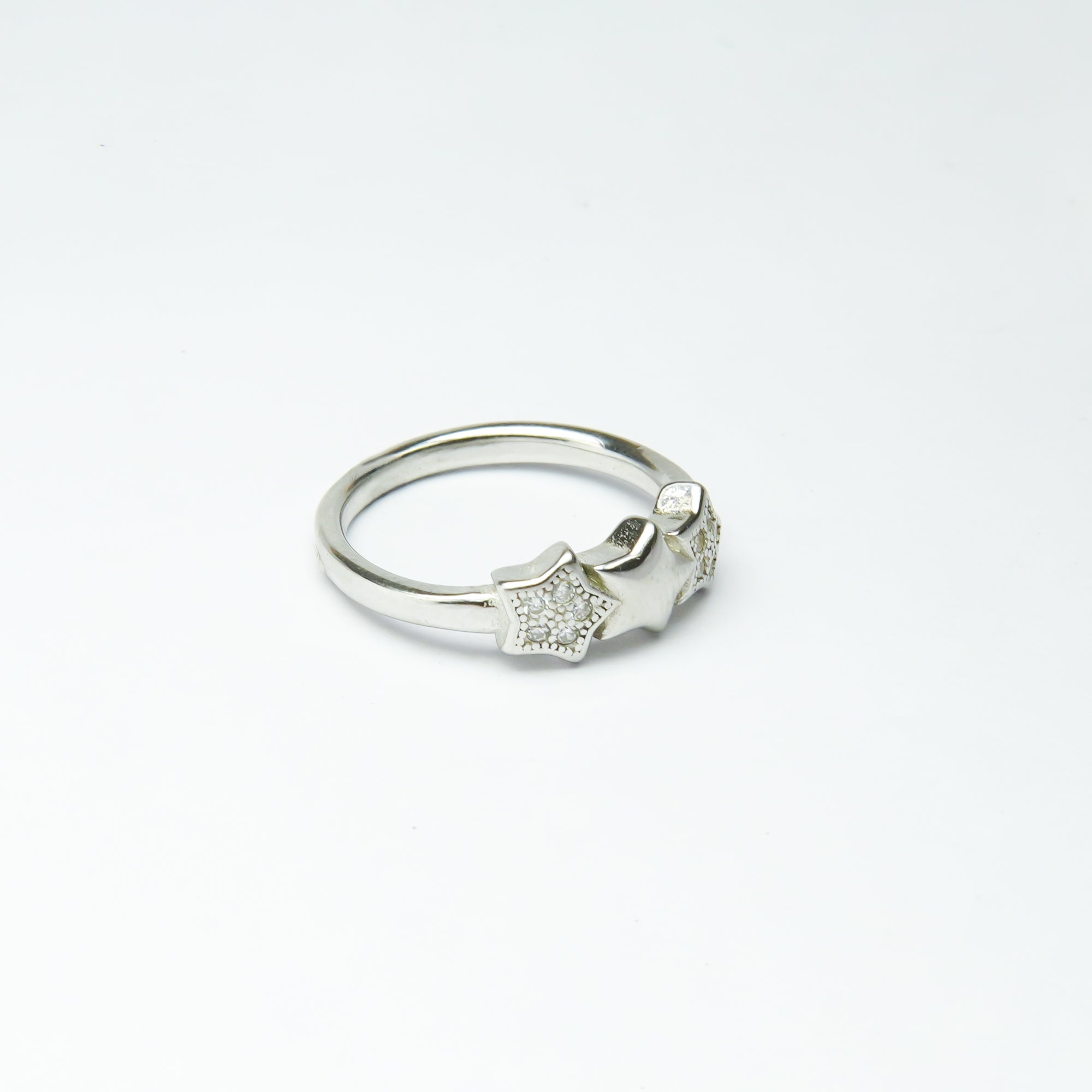 Twinkle Star Silver Ring