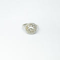 Floating Halo silver Ring