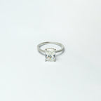 Sparkling Emerald SIlver Ring