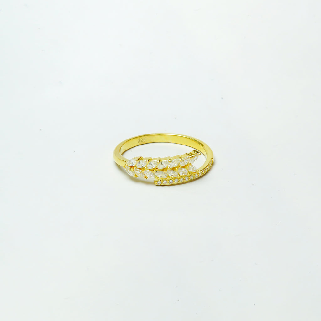 Marquise Arrow Gold Plated RIng