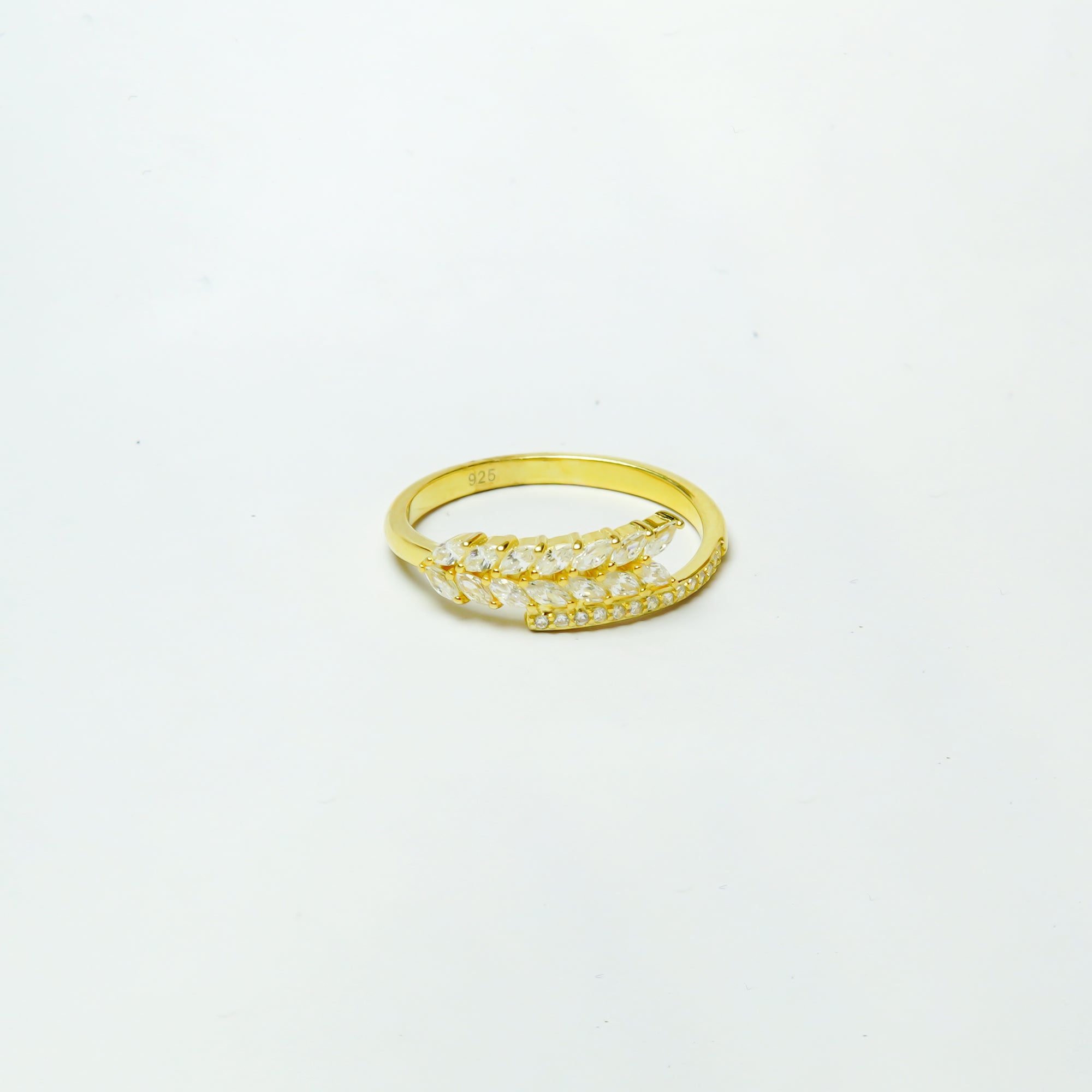Marquise Arrow Gold Plated RIng