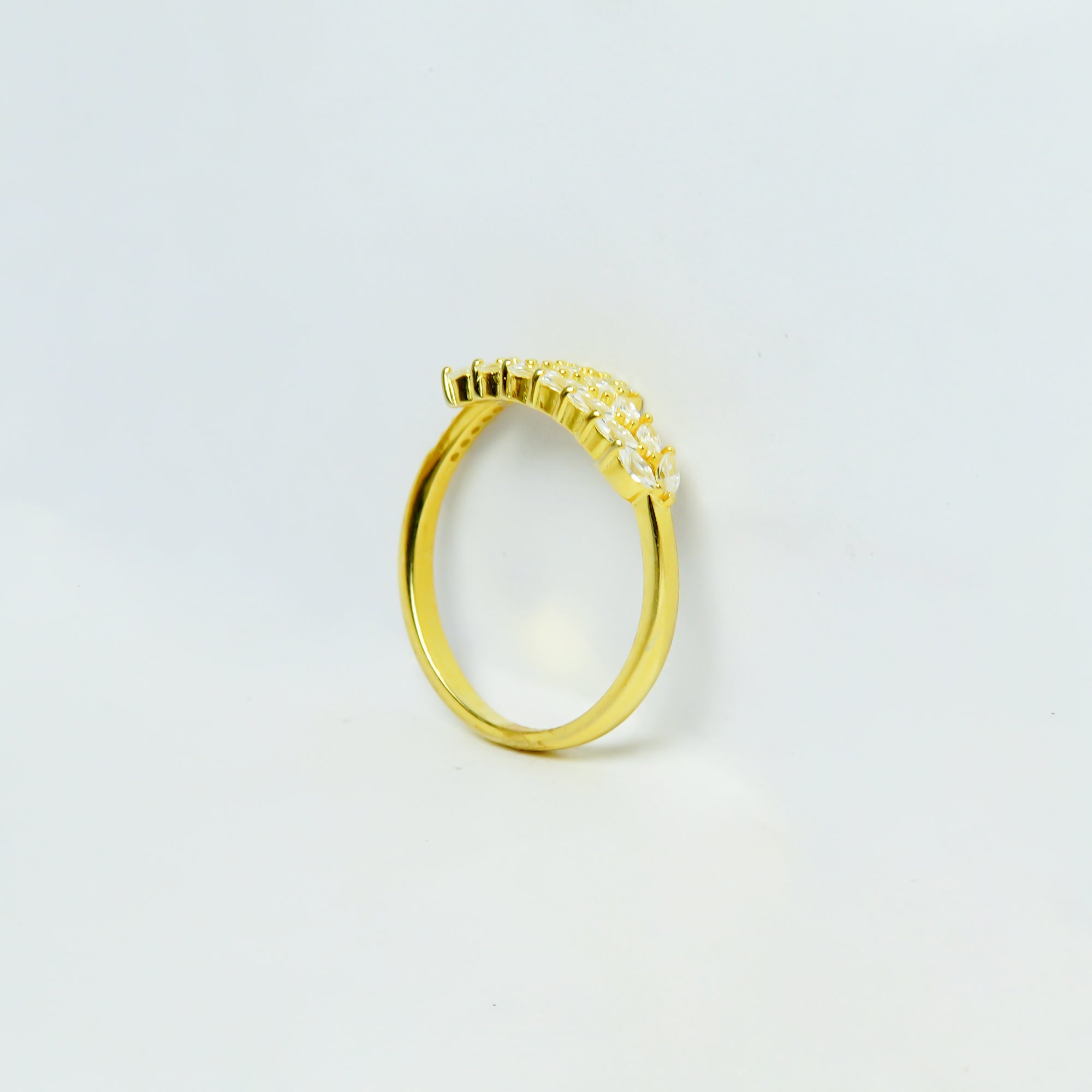 Marquise Arrow Gold Plated RIng