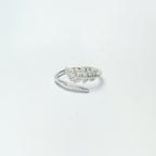 Feather And Wind Silver Ring