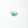 Onyx Combination Silver Ring