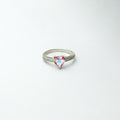 Cheerful Heart Stone Silver RIng