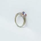 Cheerful Heart Stone Silver RIng