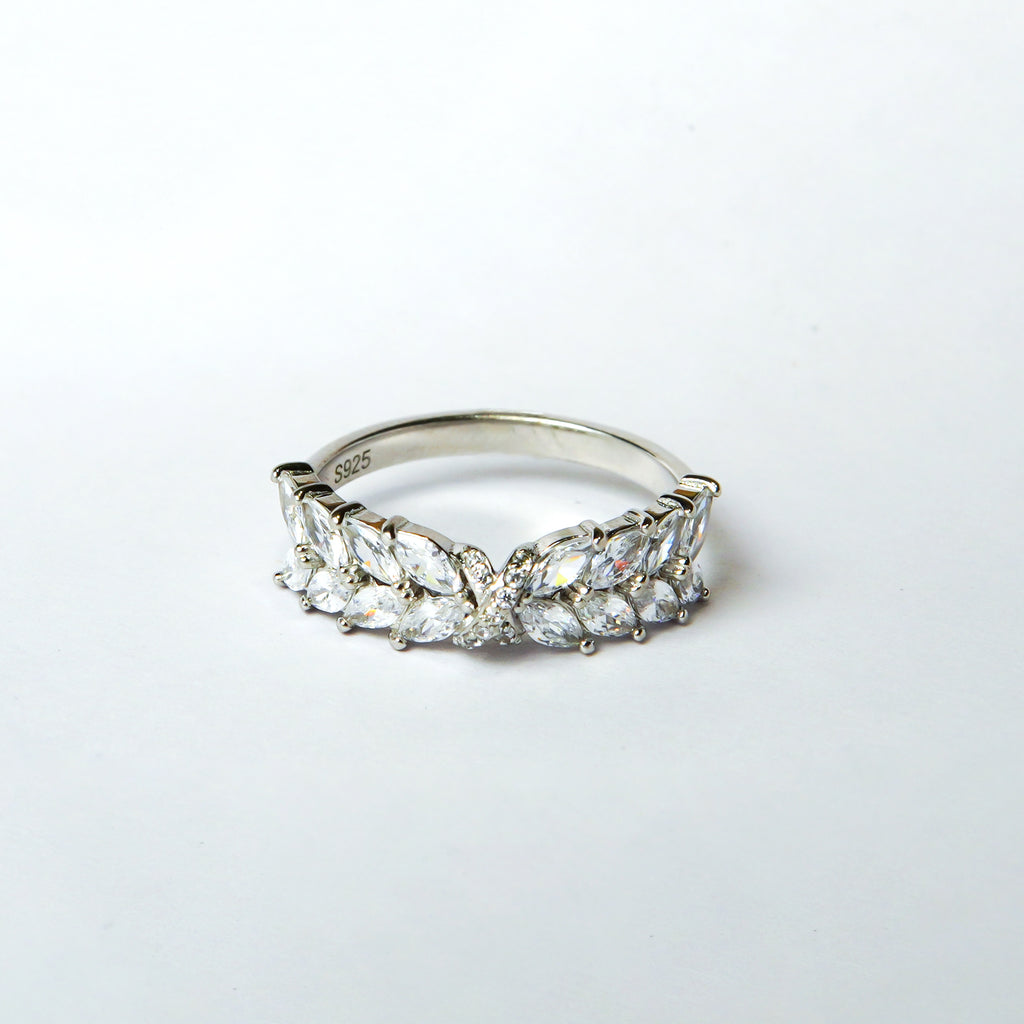 Marquise Two Ways SIlver Ring