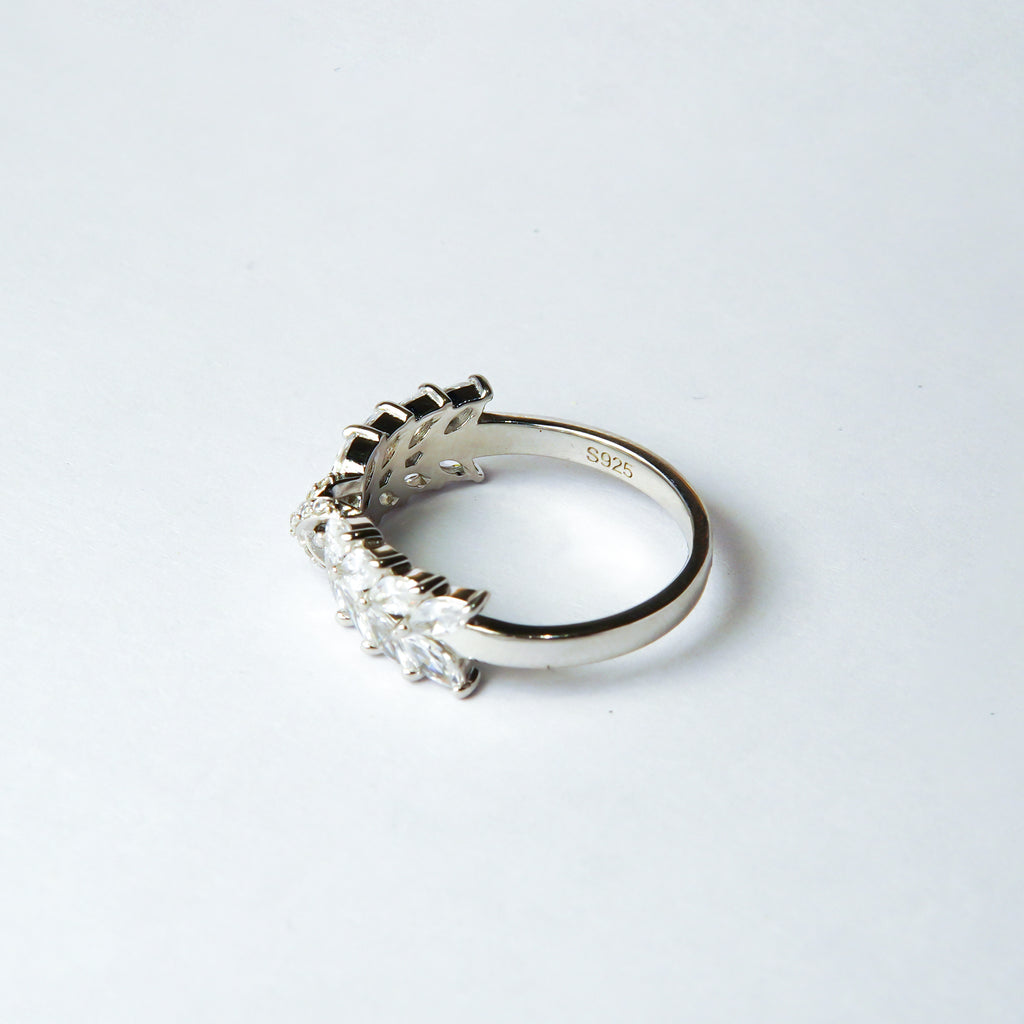 Marquise Two Ways SIlver Ring