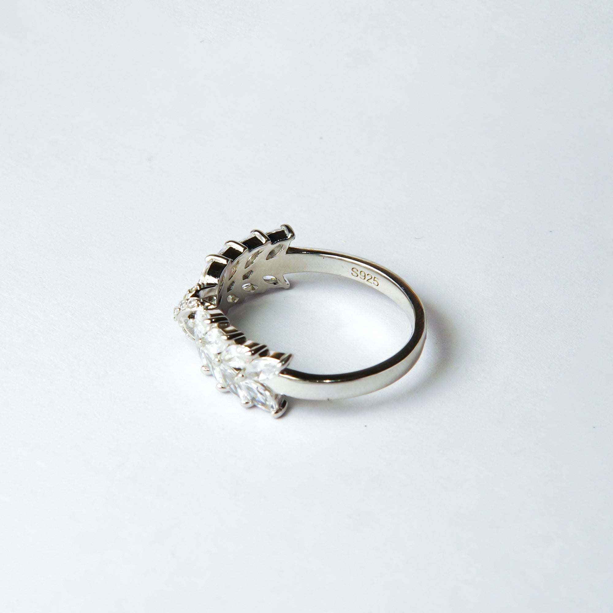 Marquise Two Ways SIlver Ring