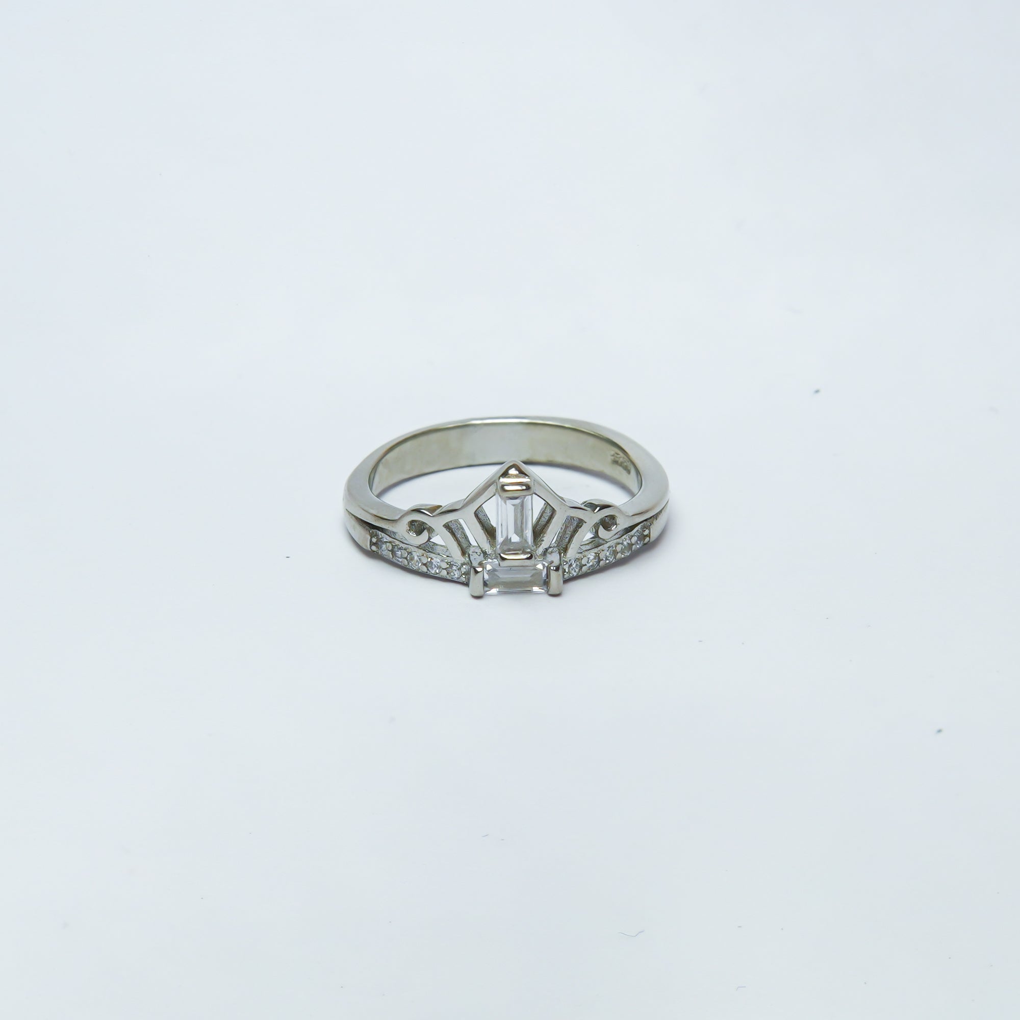 Crown Silver RIng