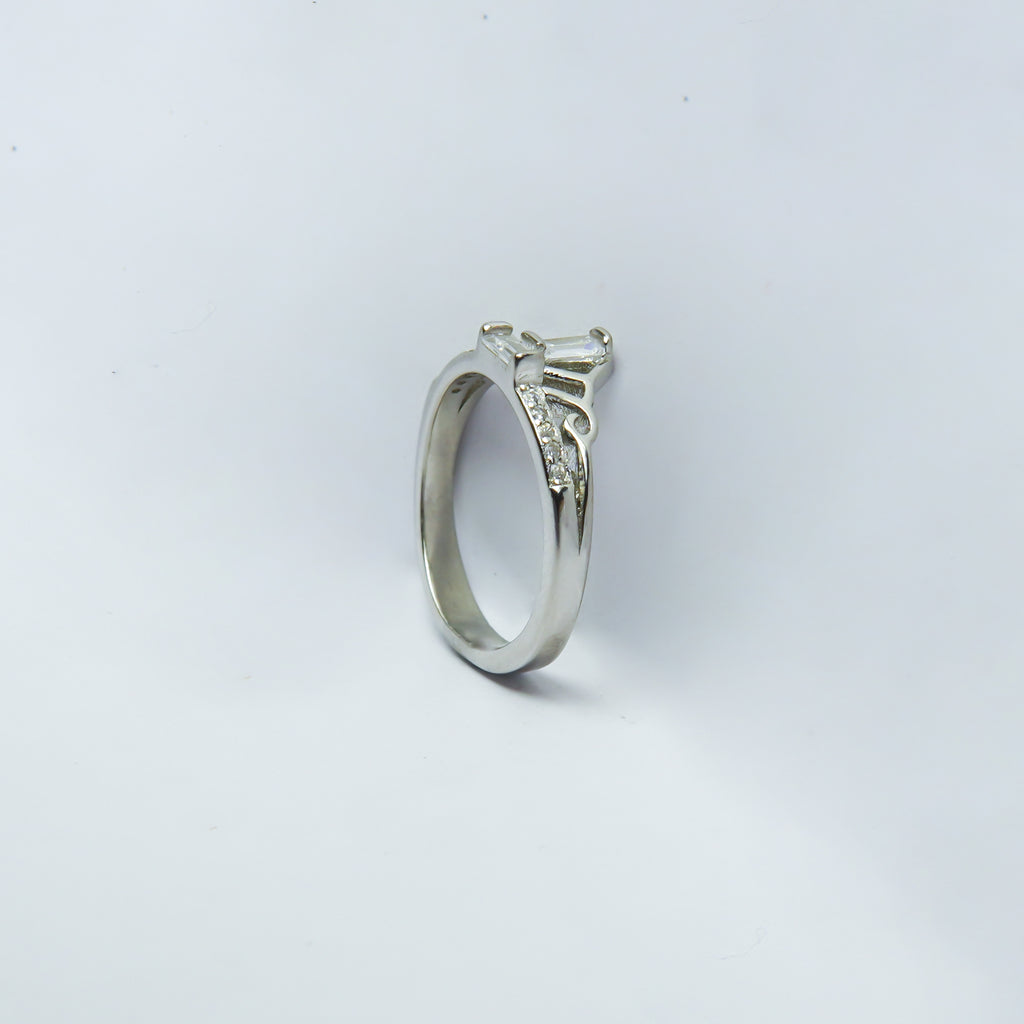 Crown Silver RIng