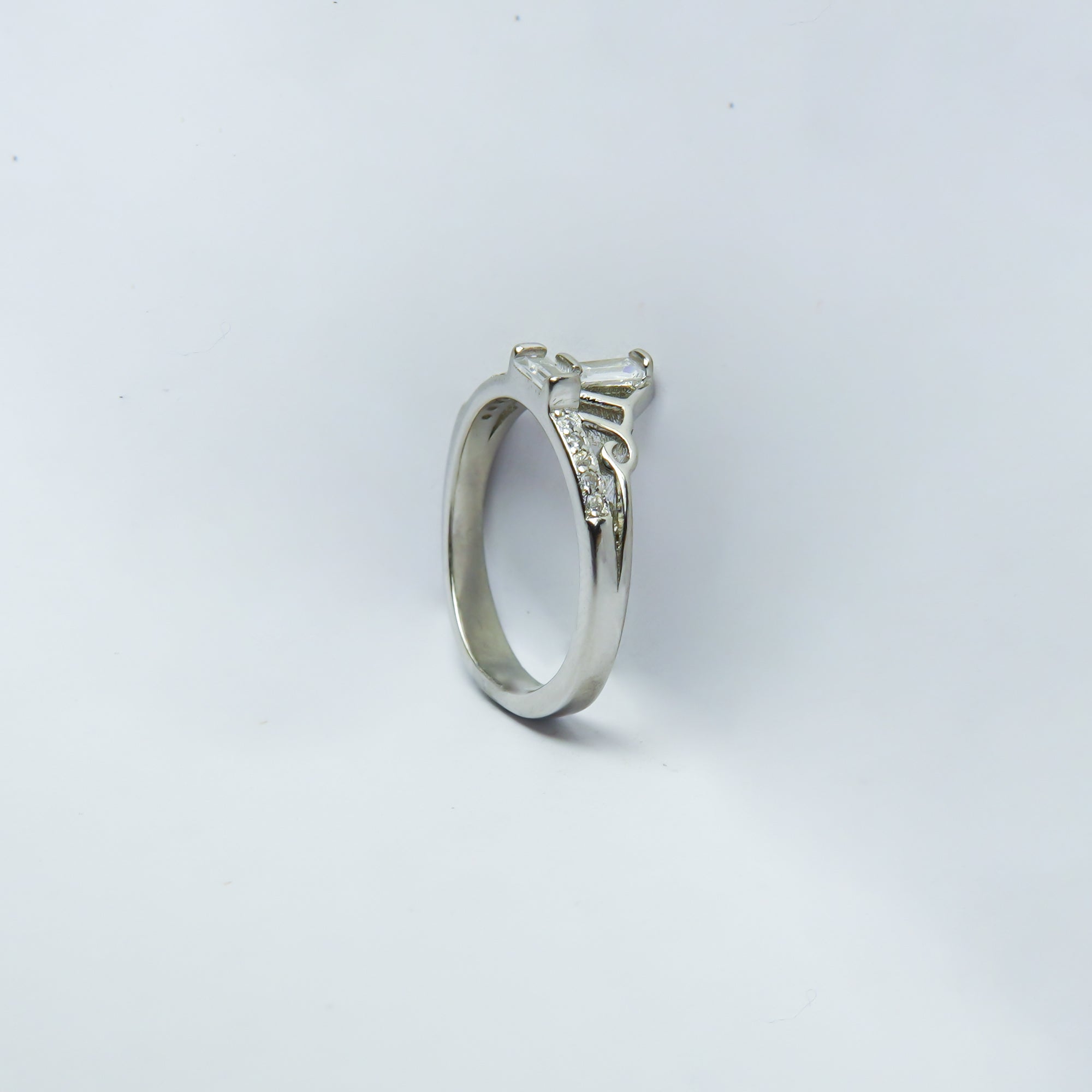 Crown Silver RIng