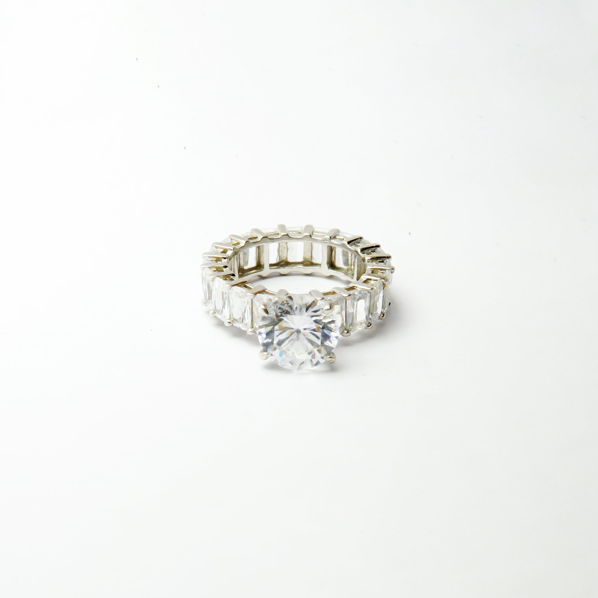 The Matrix Silver Cocktail RIng