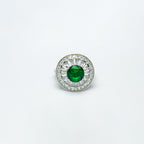 Spring Awakening SIlver Cocktail RIng