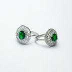 Forest Zephyr Silver Cocktail ring