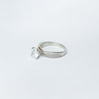 Shimmering Solitaire RIng