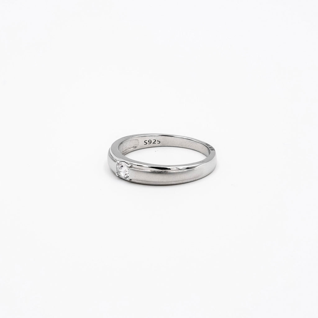 Silver Linear Band