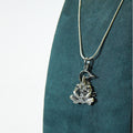 SIlver Oxidised Bajrangbali Pendant