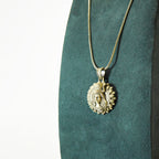 Silver Eternal Adiyogi Crest Pendant