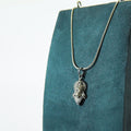 Oxidised Hanuman-Ji Face Silver Pendant